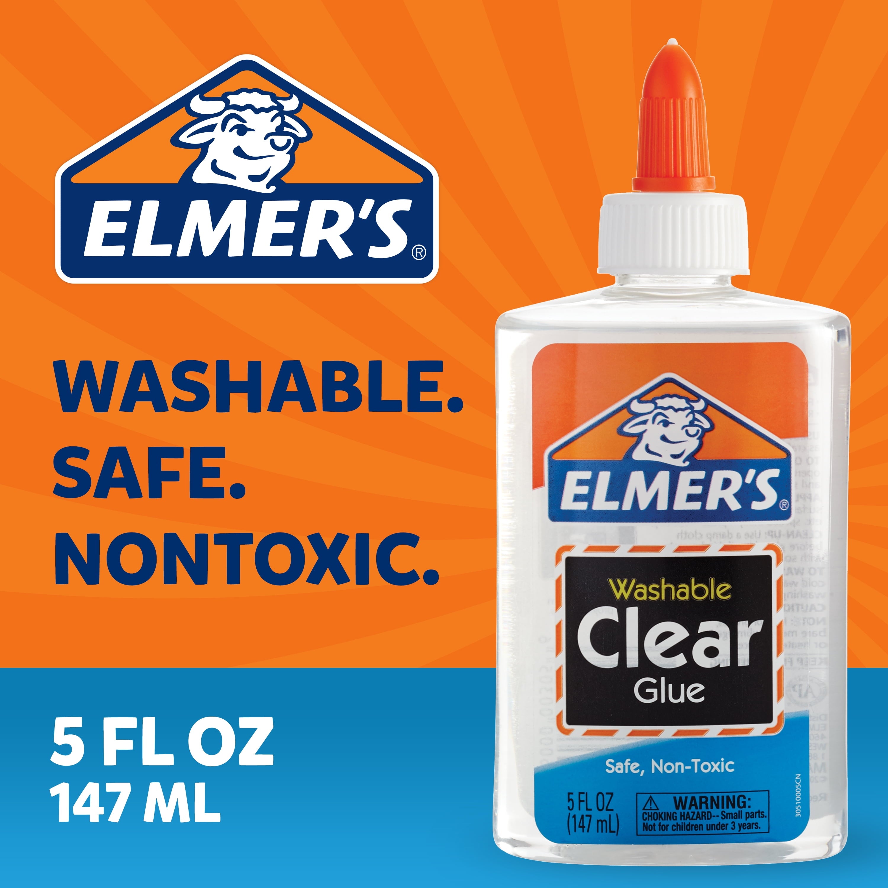 Clear School Glue, 5 Oz., 1 Hour Dry Time