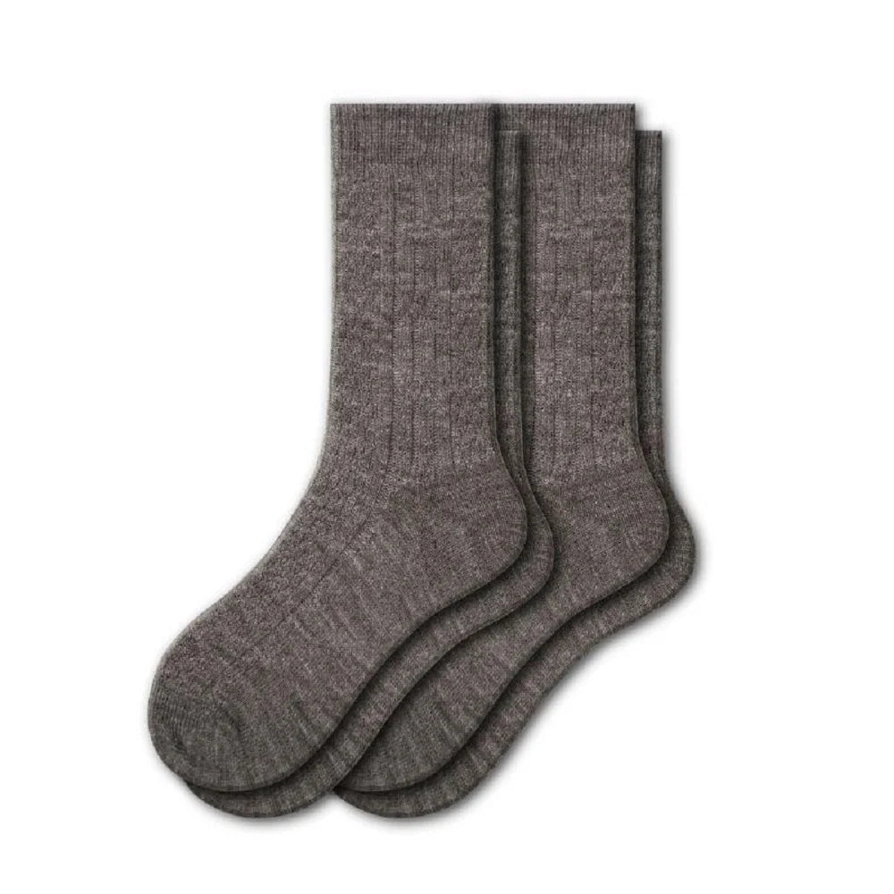 Classic Cable Knit Acrylic Knee High Socks,Pack of 2,For Female, Heather Gray,For Women