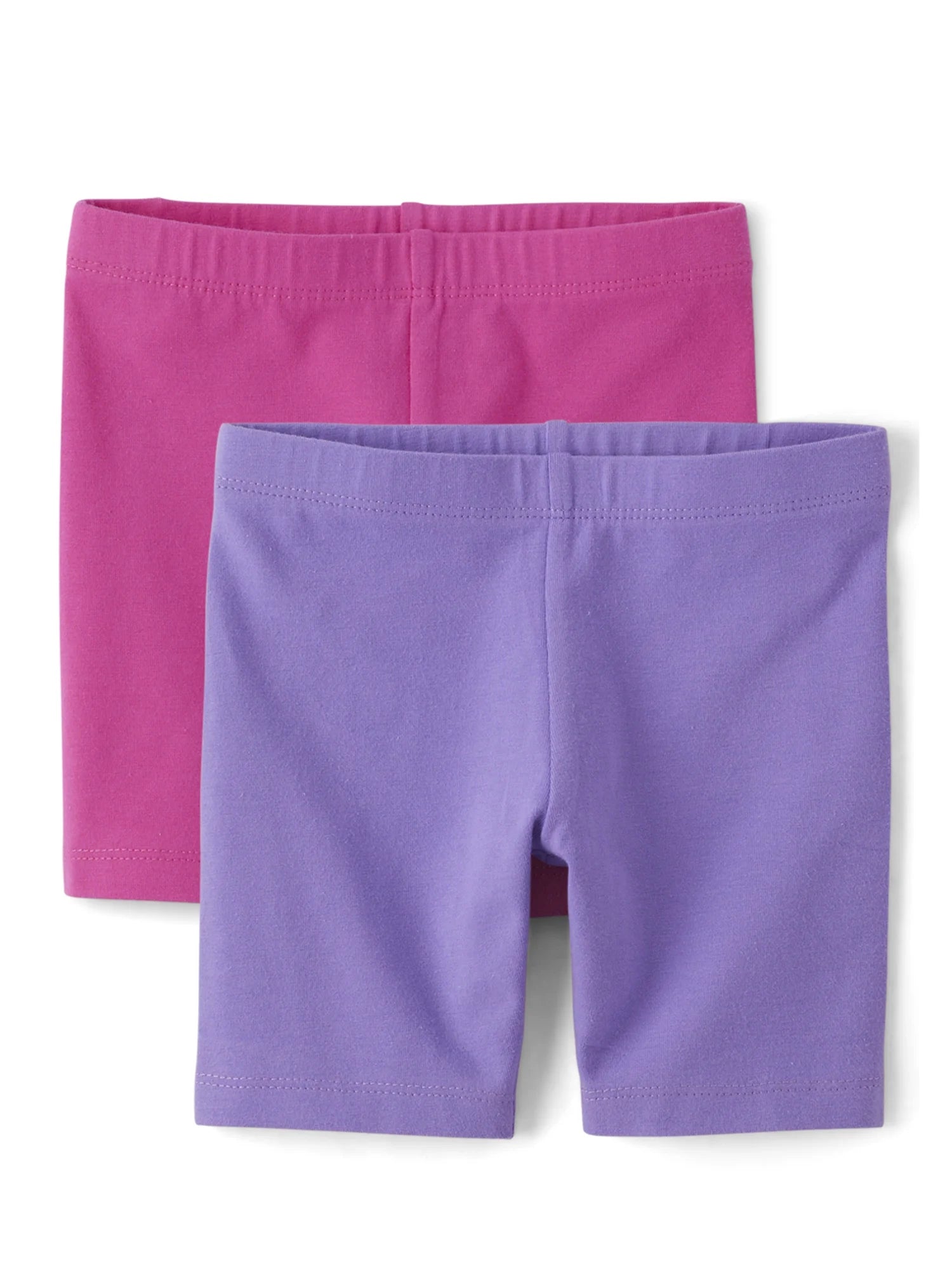 Baby Toddler Girls Everyday Bike Short, 6-Pack, Sizes 12M-5T