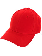SLM Men'S Fitted Blank Curved Brim Baseball Hat Cap