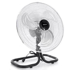 Impress 18-Inch 2-In-1 Chrome Hi-Speed Industrial Oscillating Fan