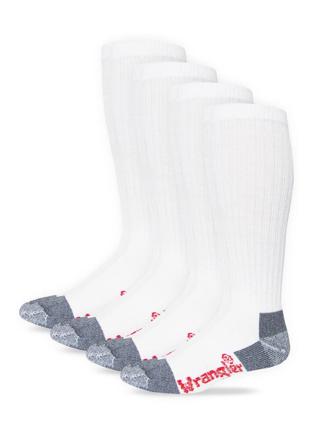 Men'S Cushion over the Calf Work Boot Socks 4 Pack