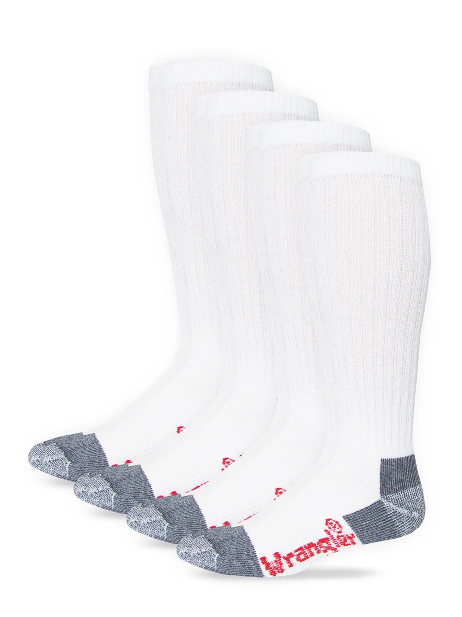 Men'S Cushion over the Calf Work Boot Socks 4 Pack